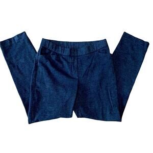 J. Jill Pointe Slim Leg Pull on Pants size small petite Grey